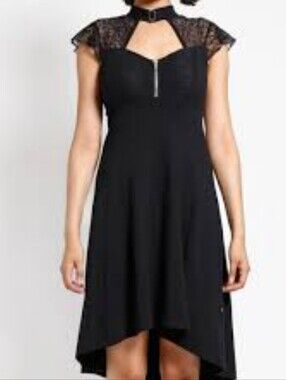 Royal Bones by Tripp NYC Collar Neck Dress Sz S